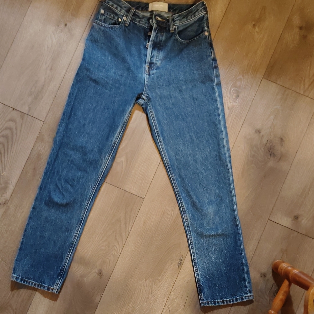 Everlane Ankle-Length Blue Jeans